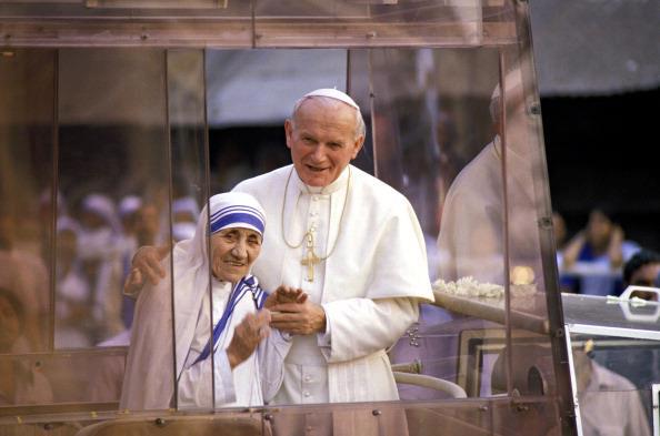 Papa Francisco e Madre Teresa de Calcutá