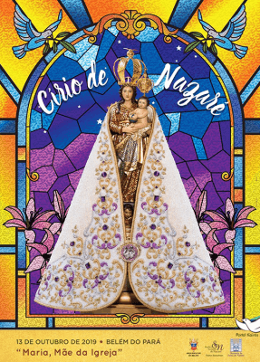 Cartaz Oficial do Círio de Nossa Senhora de Nazaré 2019